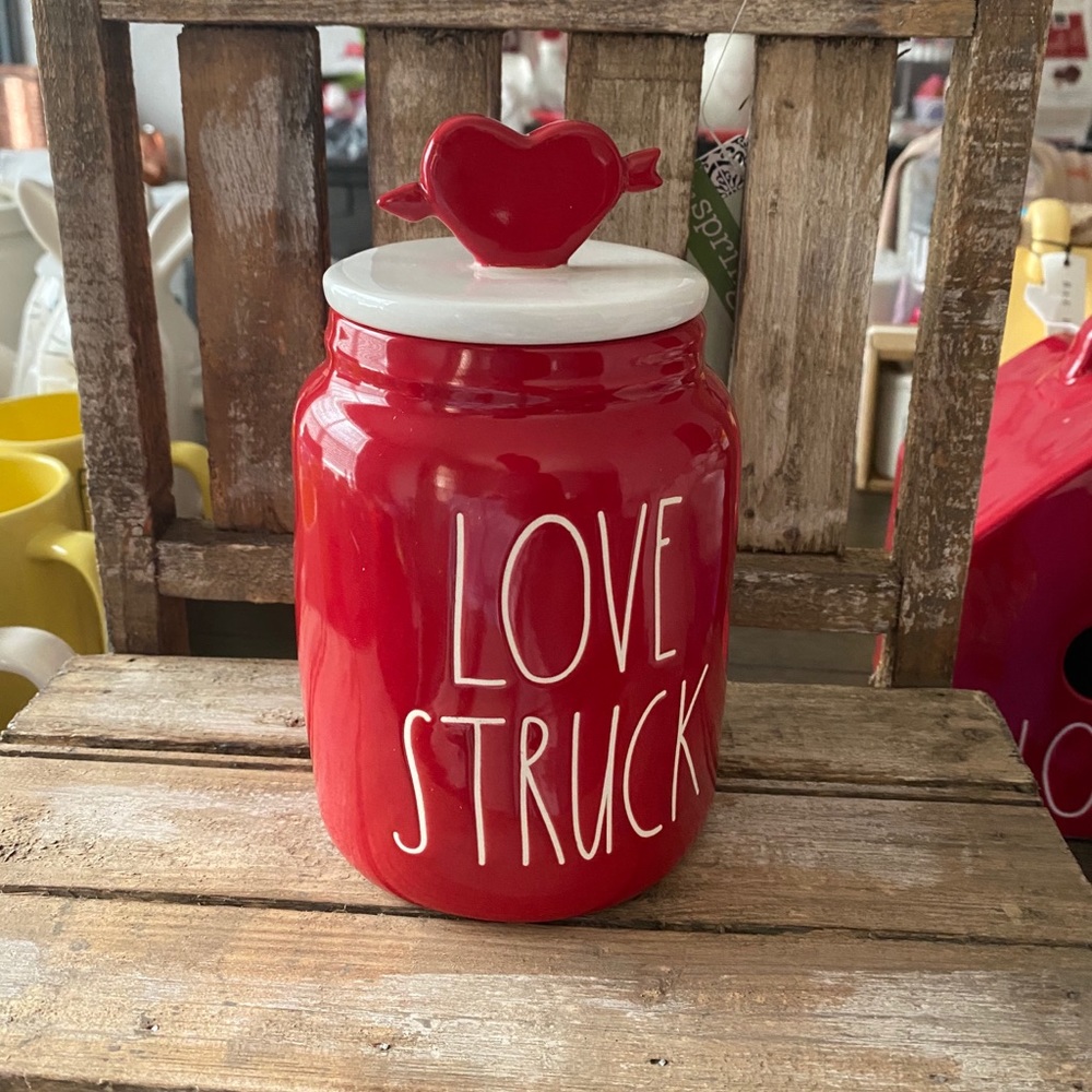 Rae Dunn Love Struck Canister